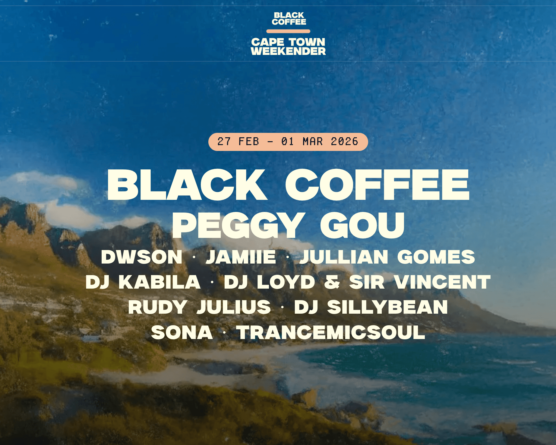 Black Coffee Weekender