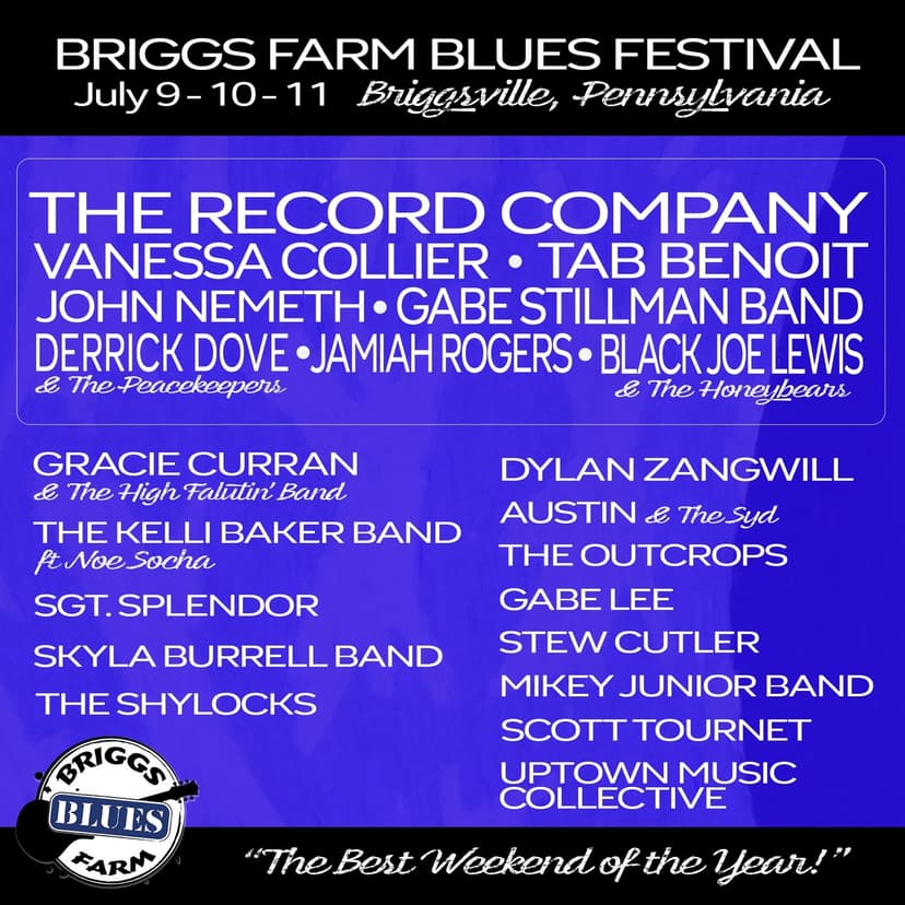 Briggs Farm Blues Festival