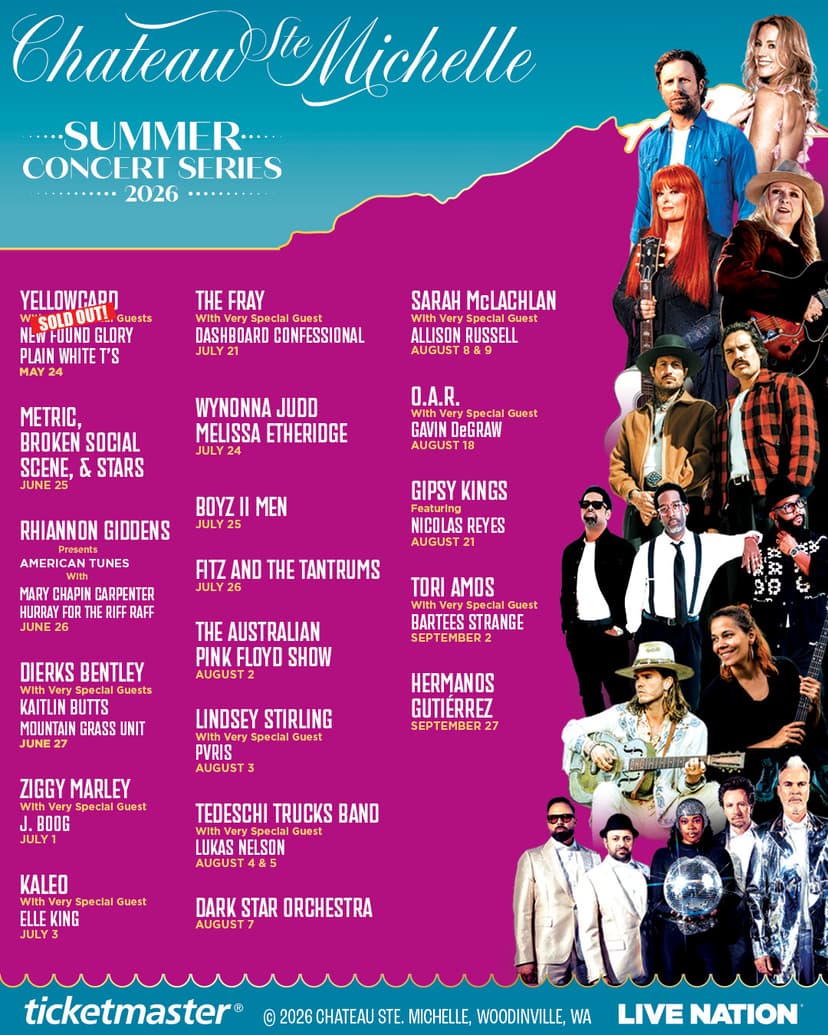 Chateau Ste. Michelle Concert Series