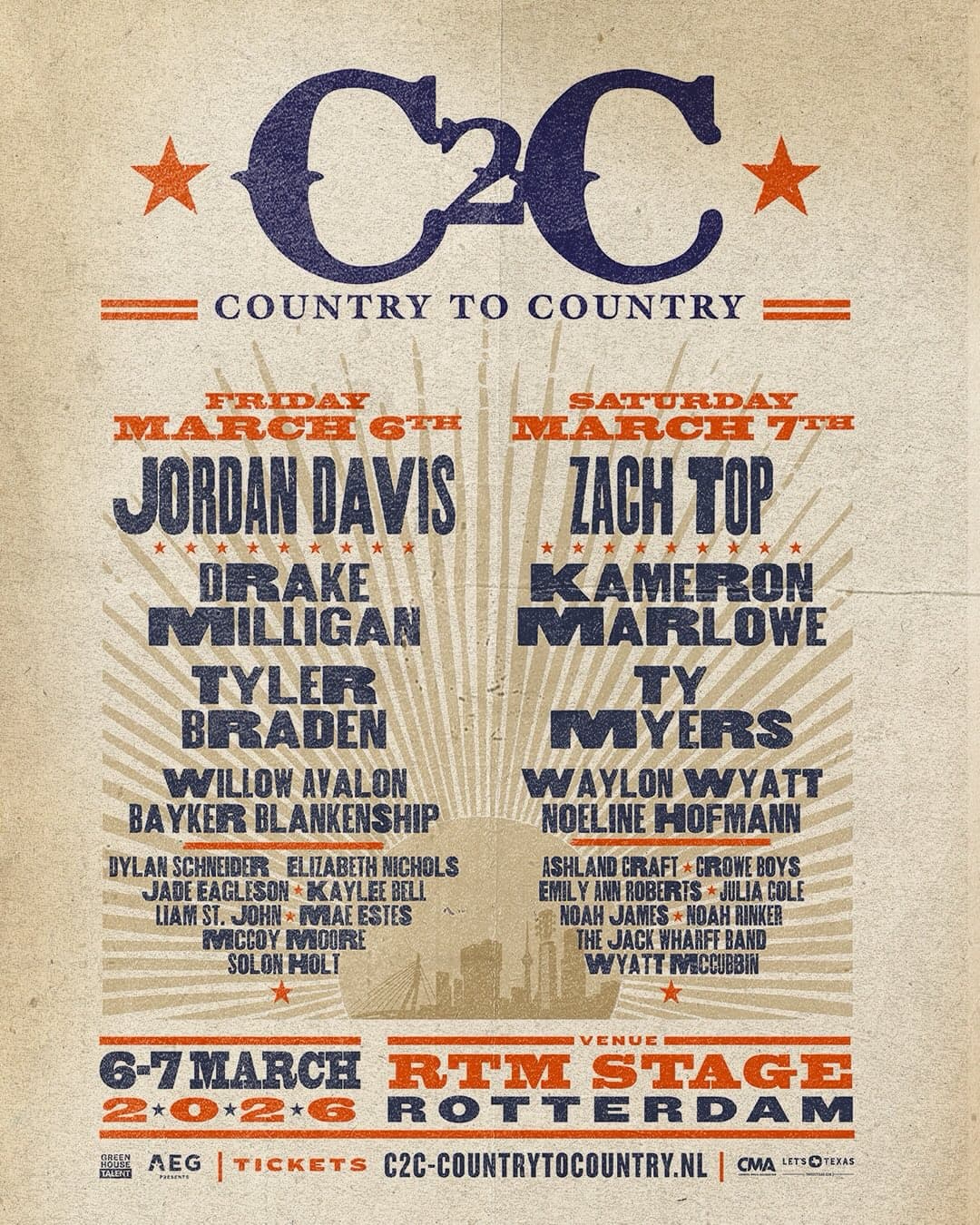 Country to Country Rotterdam