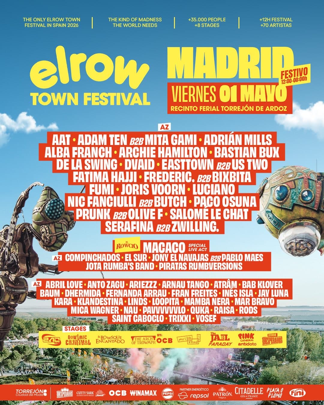 Elrow Town Madrid